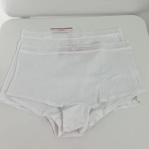 Victoria's Secret 2 x Slip Gr. 2XL weiß High Waist / weiß Medium Waist - Bild 1 von 2