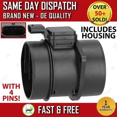 MERCEDES C-CLASS, E-CLASS, GLK-CLASS 2008-ON MAF MASS AIR FLOW METER SENSOR - Image 1 of 4