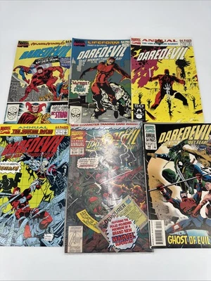 Daredevil Annual Comic Lot  #4 6-10 1976 1989 1990 Marvel Comic Books Ships Fast - Image 1 of 3
