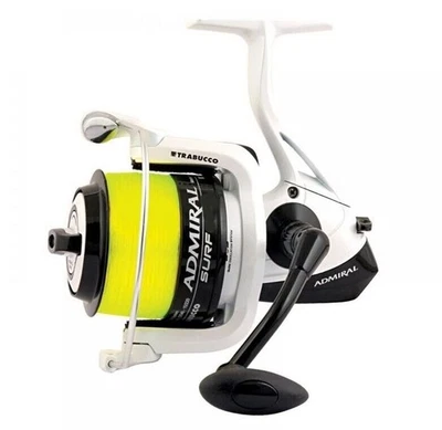 Mulinello Admiral 10000 Trabucco con Filo incluso Pesca Surfcasting-Fondo-Carpe - Immagine 1 di 2