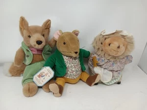 Lote De 3 Peluches De Colección Beatrix Potter Edén Samuel Wiskers Ratón Zorro Erizo - Imagen 1 de 14
