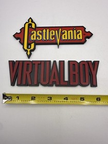 Castlevania & Nintendo Virtual Boy 3D Printed Retro Gaming Wall Decor Lot