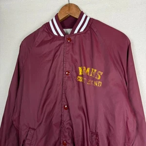 Vintage 80s Highschool Men's S Band Varsity Jacket Horse Pony - Picture 1 of 8