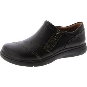 Clarks Women's Certina Pure Slip On Loafer Dark Brown Leather Size 6 - Picture 1 of 5
