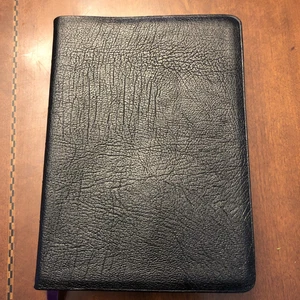 1964 KJV Thompson Chain Ref Bible Kirkbride Cowhide Leather. RARE MISPRINT?? - Foto 1 di 16
