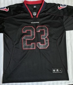 NFL Onfield Houston Texans Foster Jersey Men's XL Sew In/Patches (25x31) - Picture 1 of 10