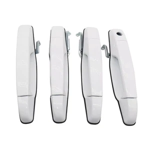 4pcs Olympic White Door Handles Fit For Chevrolet Tahoe 2007-2013 84053446 - Picture 1 of 11