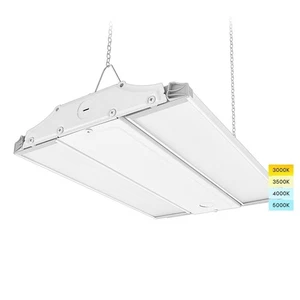 Luxrite 14" Linear High Bay LED Shop Light 80/110/150W Up to 20500LM 4CCT - Picture 1 of 7