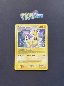 Pokemon TCG Ampharos Secret Wonders 1/132 Regular Rare MP. - Picture 1 of 3