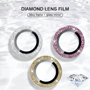 Camera Protector Lens Cover Luxury HD Glass For iPhone 15 14 Pro 13 12 Diamond - Picture 1 of 22