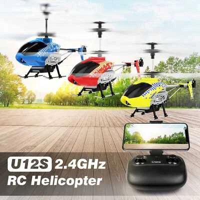 RC Helicopter 2.4G Cheerwing U12S FPV Wifi Remote Control  Drone Toy For Kids US - Image 1 of 4