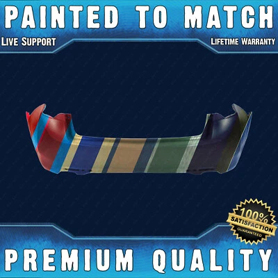 NEW Painted To Match Rear Bumper Cover Fascia for 2009-2014 Acura TSX Sedan 4dr Foto 1 de 4