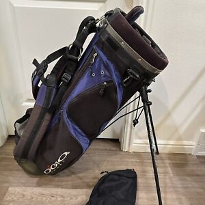 OGIO Sport Stand Golf Bag 5 Way Divider Blue Golf Club Bag W/ Straps Lightweight