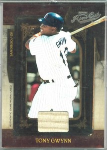 2008 Playoff Prime Cuts Tony Gwynn Bat Relic #'ed 21/49