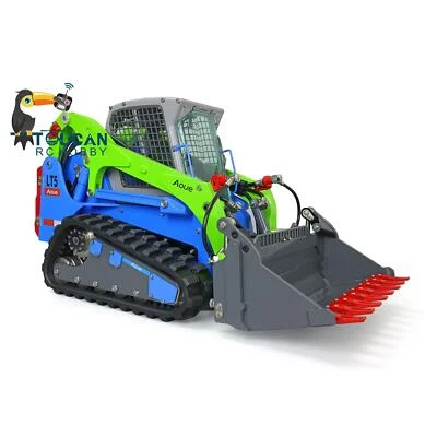 LESU Assembled 1/14 Metal Aoue LT5 RC Hydraulic Tracked Skid-Steer Loader Lights - Image 1 of 4