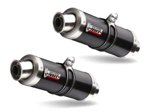 SILENCIADORES MIVV GP ACERO NEGRO PARA DUCATI MONSTER 795 2012-2014 - Imagen 1 de 1