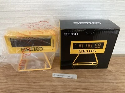 SEIKO Mini Sports Timer Clock Digital SQ815Y New - Image 1 of 4
