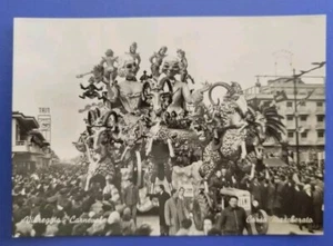 1950er Karneval von Viareggio (Lucca) Wagen aus dem 18. Jahrhundert in Maske von D'Arliani - Bild 1 von 2