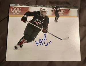 Krissy Wendell-Pohl Signed 8x10 Photo Women USA Hockey Hall of Fame HOF 2024  - Picture 1 of 1