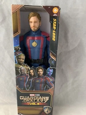 Hasbro Guardians of the Galaxy Vol 3 Epic Hero Series Star-Lord 12" Figure  B3-2 - Image 1 of 3