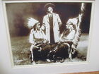 Framed Photograph of Buffalo Bill, Red Cloud & American Horse-Cody's Wild West