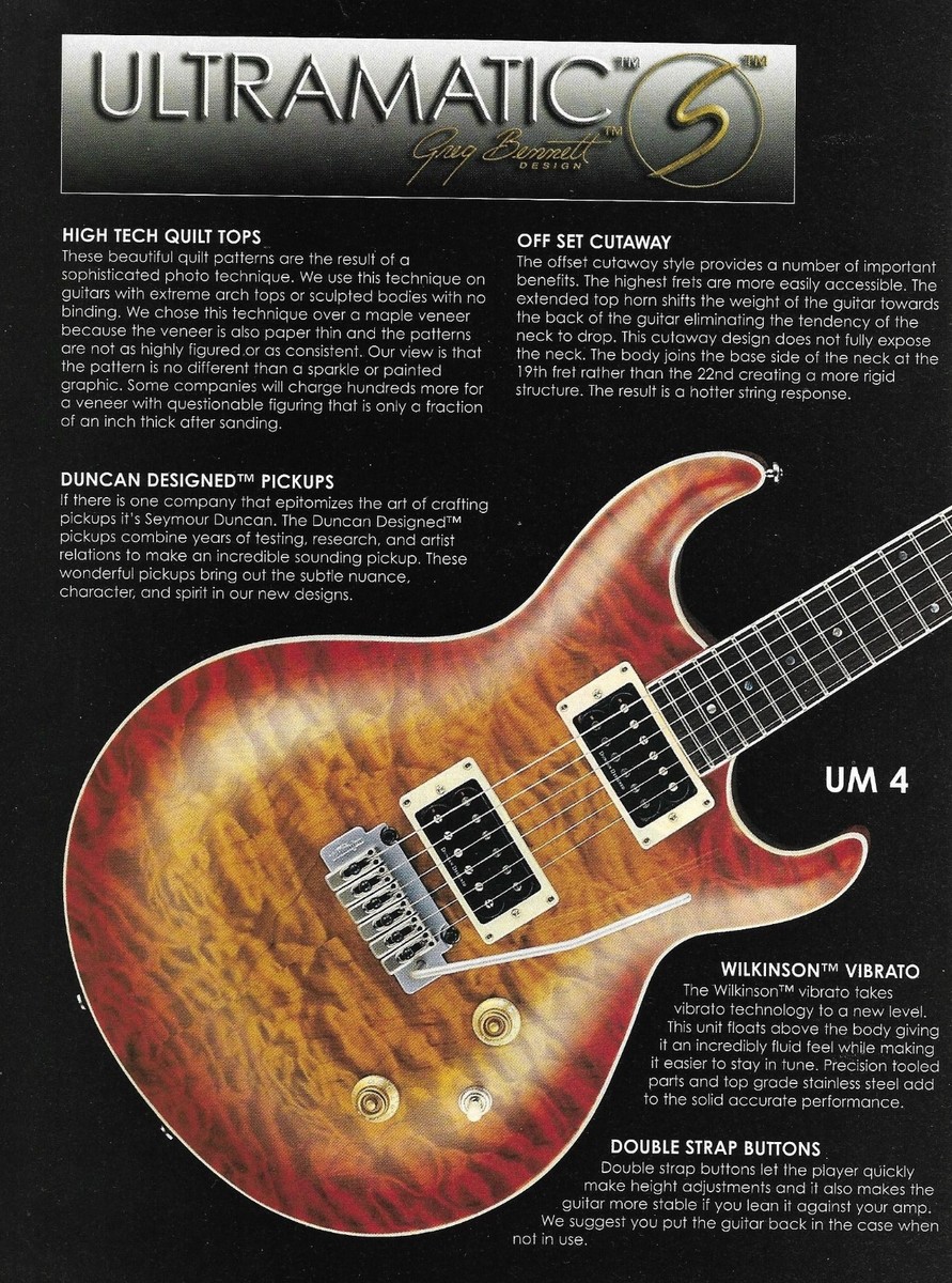 Samick　Greg Bennett UM-4ダブルカッタウェイ　ギター Samick Greg Bennett UM-4ダブルカッタウェイ ギター