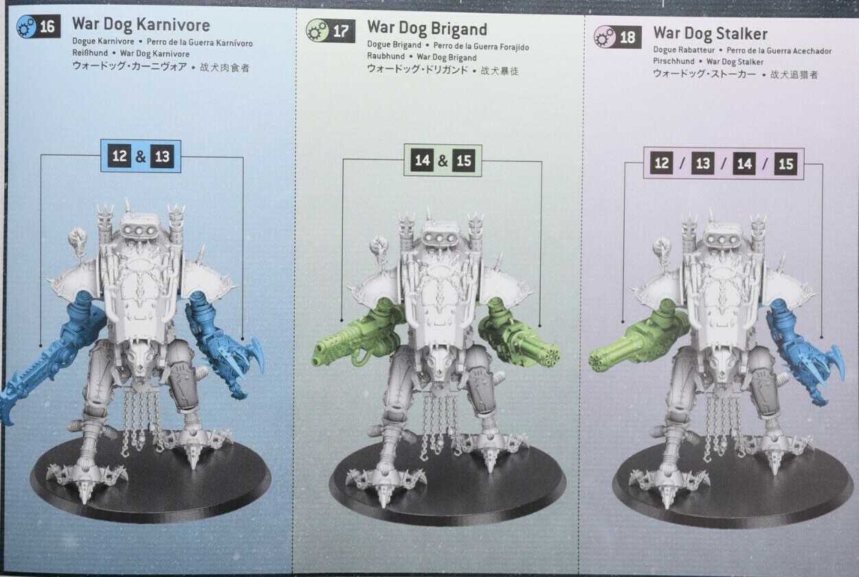Reaper Chainsword Warhammer 40k Imperial Chaos Knight Bits Destructor ...