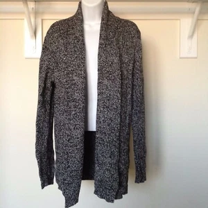 Forever 21 Herren Strickjacke schwarz/weiß Langarm *Neu mit Etikett - Bild 1 von 4