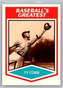 Ty Cobb 1989 CMC Baseball's Greatest - Picture 1 of 2