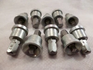 10 NEW EAZYPOWER ROBERTSON #2 X1" SQUARE DRIVE SCREW SETTER DRYWALL DIMPLER BITS - Picture 1 of 4