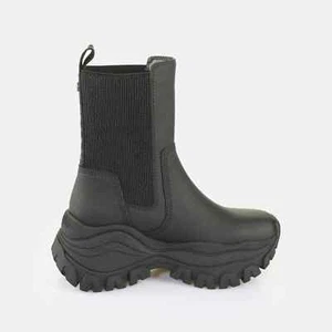 Botas de mujer Buffalo Lola Chelsea Plateau (negras) - Imagen 1 de 6