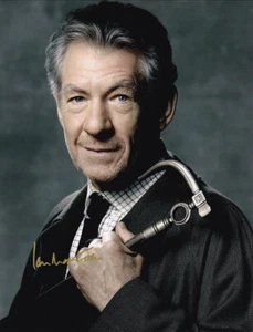 Foto autógrafa firmada a mano por Ian McKellen El Código Da Vinci 10x8 certificado de autenticidad - Imagen 1 de 2