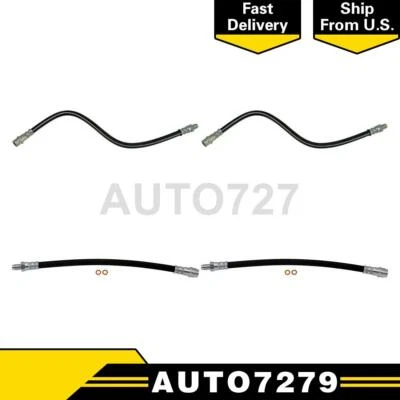 Тормозная магистраль гидравлического шланга переднего заднего тормоза Dorman для Mercedes-Benz C220 1996 - Изображение 1 из 4