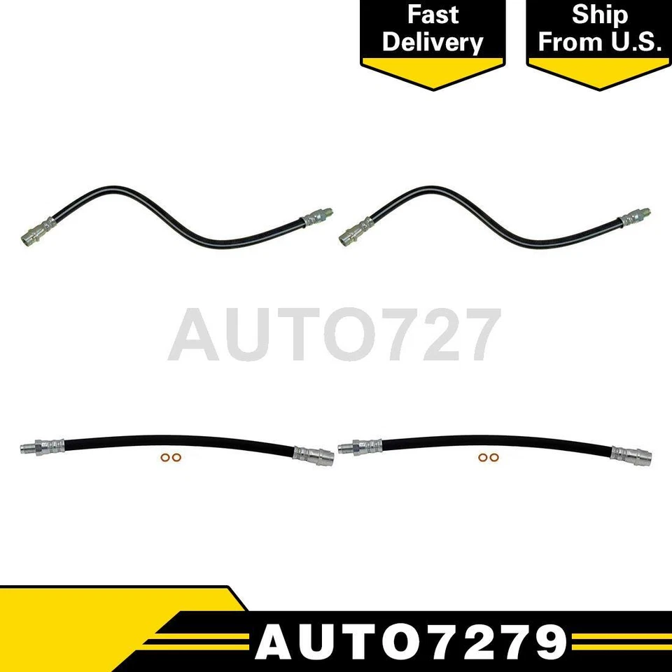 Línea de freno de manguera hidráulica de freno trasero delantero Dorman para Mercedes-Benz C220 1996 Foto 1 de 4