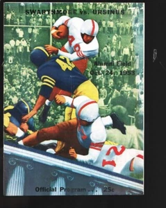 Sports Pub: Swarthmore College vs Ursinus Football Game Program 10/24/1953-Al... - Picture 1 of 1