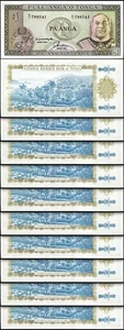 Tonga, 1 Paanga, 1992 - 1995, UNC-, 10 Pcs Lot, Consecutive, P-25, Prefix C/1 - Picture 1 of 4