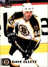 1998-99 Pacific Boston Bruins Hockey Card #78 Dave Ellett