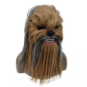 Chewbacca inspired Mask costume Adults Fancy Dress halloween cosplay outfit wook - Picture 1 of 5