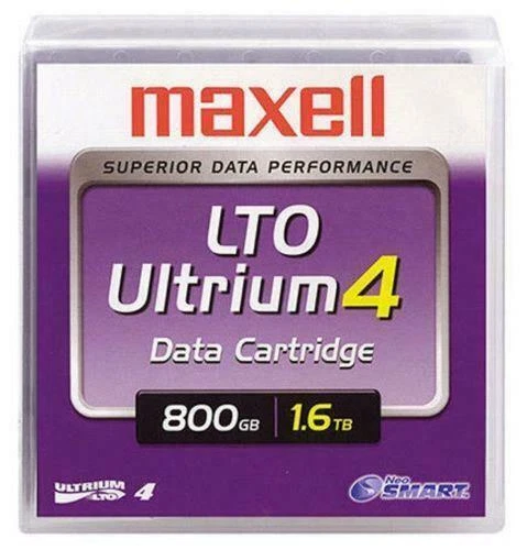 NEW SEALED Maxell Ultrium LTO 4 800GB 1.6TB Data Tape Cartridge - Image 1 of 1