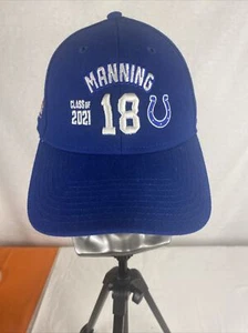 Peyton Manning Cap Hat New Era 9Forty Hall of Fame 2021 Indianapolis Colts  NEW - Picture 1 of 8