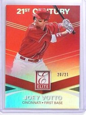 2015 Panini Elite 21st Century Red Joey Votto #D20/21 #62