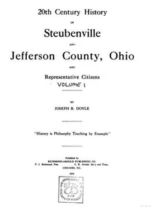 1910 STUEBENVILLE & JEFFERSON County Ohio OH, Geschichte & Genealogie DVD B14 - Bild 1 von 3