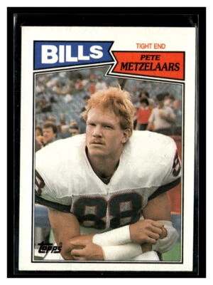 1987 Topps #366 Pete Metzelaars - Image 1 of 2