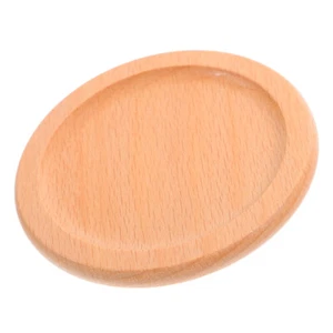 Coffee Mug Coasters Coasters Drinks Table Protection Coasters Wooden Mug Coaster - Picture 1 of 12