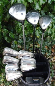 Set Wilson Fatshaft Forged 4-PW + Callaway Driver + 3 Holz + 5 Holz + Putter - Bild 1 von 10