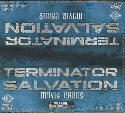 Terminator Salvation Movie Card Box 24 Packs Topps 2009 Hobby Edition - Image 1 of 3