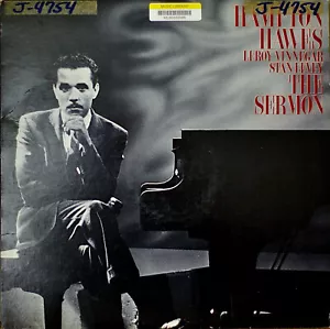 HAMPTON HAWES: The Sermon-M1987LP EMBOSSED COVER PROMO - Picture 1 of 1