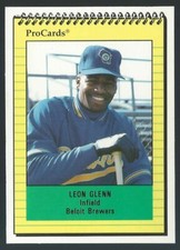 1991 Classic Best & ProCards Beloit Brewers Minor League Baseball card - PICK