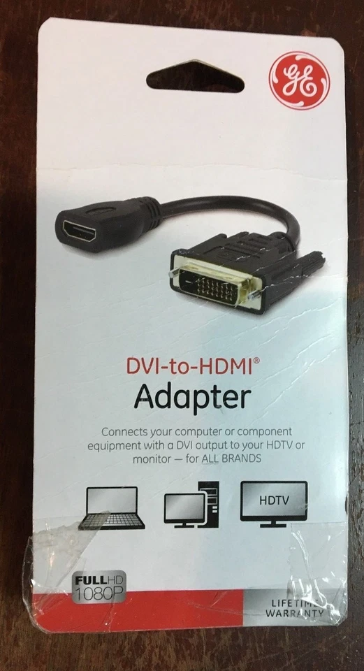 GE 33586 DVI to HDMI Adapter - Image 1 of 1