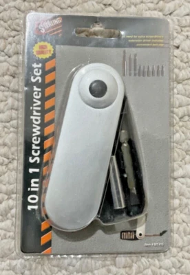 Brand New Sterling Tools 10 in 1 Foldout Screwdriver Set - Image 1 of 4